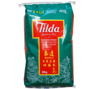 Tilda Long Grain Rice - 20kg Sack - Bulk Buy - Catering Tilda Long Grain Rice - 20kg Sack - Bulk Buy - Catering