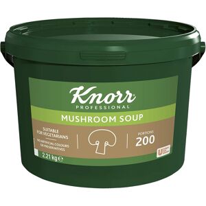 Knorr Professional Mushroom Soup Mix, 200 Portions 34 Litres Knorr Professional Mushroom Soup Mix, 200 Portions 34 Litres