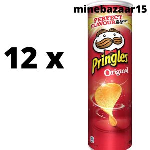 Pringles Pringles Original Crisps 200 G (Pack Of 12) Uk Free Dispatch Pringles Pringles Original Crisps 200 G (Pack Of 12) Uk Free Dispatch