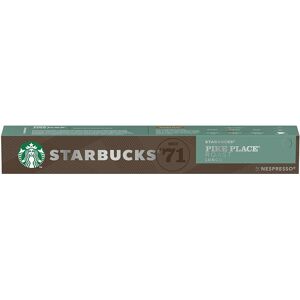 Starbucks Pike Place Roast By Nespresso Medium Roast Coffee Capsules, Pack Of 8 Starbucks Pike Place Roast By Nespresso Medium Roast Coffee Capsules, Pack Of 8