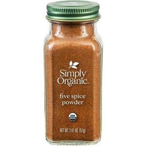 Simply Organic Organic Five Spice Powder Case Of 6 X 2.01 Oz Simply Organic Organic Five Spice Powder Case Of 6 X 2.01 Oz