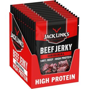 Jack Link'S Jack Link’s Beef Jerky Original - 12-Pack (12 X 40 G) - Dried Meat Protein Sn Jack Link'S Jack Link’s Beef Jerky Original - 12-Pack (12 X 40 G) - Dried Meat Protein Sn
