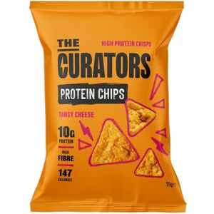 The Curators Protein Tortilla Chips - Cheese 1 X 20 X 35g The Curators Protein Tortilla Chips - Cheese 1 X 20 X 35g