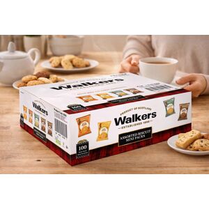 Walkers Assorted Mini Biscuit Packs 100 X 25g – Premium Shortbread Biscuits Walkers Assorted Mini Biscuit Packs 100 X 25g – Premium Shortbread Biscuits