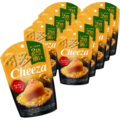 Ezaki Glico Biscuit Cracker Glico Cheeza Different Flavors 36g × 10 Bags New From Japan Ezaki Glico Biscuit Cracker Glico Cheeza Different Flavors 36g × 10 Bags New From Japan