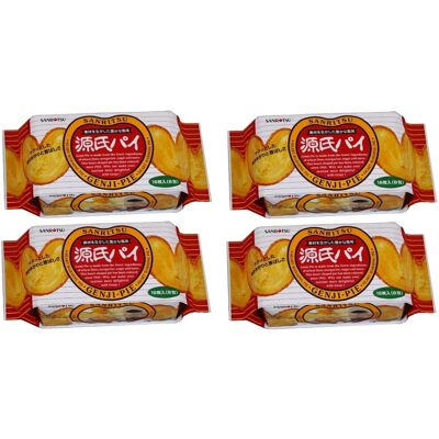 Japan Snack Genji Pie Cookie Biscuit Margarine Sweet Candy Sugar Sanritsu 133g Japan Snack Genji Pie Cookie Biscuit Margarine Sweet Candy Sugar Sanritsu 133g