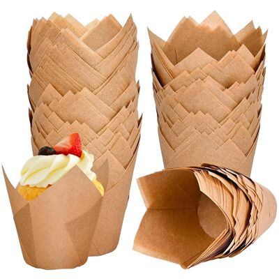 5x(120 Counts Natural Cupcake Liners For Baking Cups, Parchment Muffin1273 5x(120 Counts Natural Cupcake Liners For Baking Cups, Parchment Muffin1273