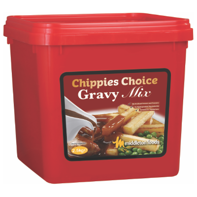 Chippies Choice Chip Shop Style Gravy Mix Big 10kg Red Tub Middleton Foods Chippies Choice Chip Shop Style Gravy Mix Big 10kg Red Tub Middleton Foods