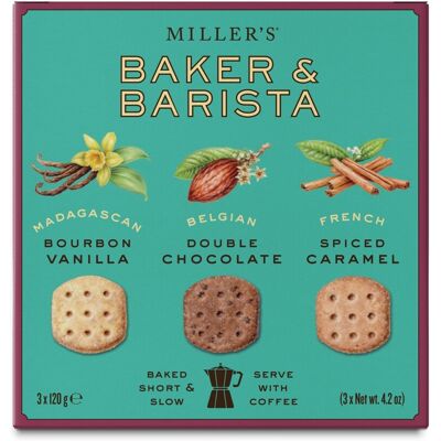 Baker & Barista Biscuit Selection Box 360g - Pack Of 3 Baker & Barista Biscuit Selection Box 360g - Pack Of 3