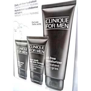 Clinique Men Daily Oil-Free Hydration Skincare Gift Set - Skincare Set Clinique Men Daily Oil-Free Hydration Skincare Gift Set - Skincare Set