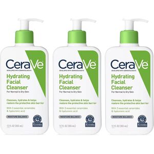 CeraVe Hydrating Facial Cleanser - Moisturizing, Gentle, 12 oz (Pack of 8) CeraVe Hydrating Facial Cleanser - Moisturizing, Gentle, 12 oz (Pack of 8)