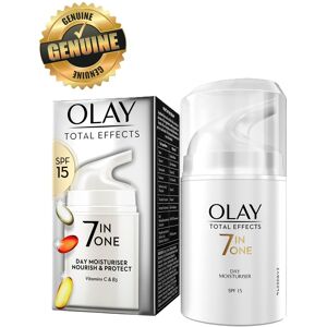 Olay Total Effects 7-In-1 Spf15 Day Moisturiser Cream Face Pro-Vitamin B5 50ml Olay Total Effects 7-In-1 Spf15 Day Moisturiser Cream Face Pro-Vitamin B5 50ml