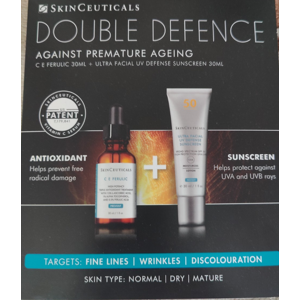 SkinCeuticals Double Defence Phloretin CF Kit - Anti-Ageing Skincare for Combination & Discolored Skin SkinCeuticals Double Defence Phloretin CF Kit - Anti-Ageing Skincare for Combination & Discolored Skin