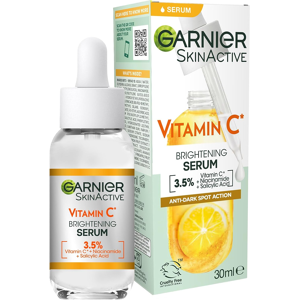 Garnier Vitamin C Serum For Face, Anti-Dark Spots & Brightening Serum, 30ml Garnier Vitamin C Serum For Face, Anti-Dark Spots & Brightening Serum, 30ml
