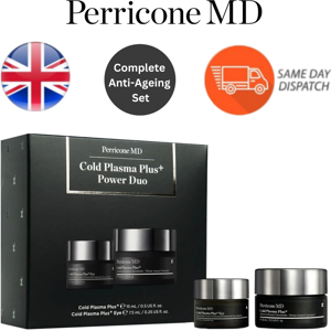 N.V. Perricone Cold Plasma Plus+ Serum Eye & Neck Treatment - Trio Gift Set N.V. Perricone Cold Plasma Plus+ Serum Eye & Neck Treatment - Trio Gift Set