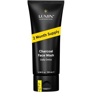 Lumin Charcoal Face Wash Daily Detox, Purifying Cleanser For Men With Charcoal, Lumin Charcoal Face Wash Daily Detox, Purifying Cleanser For Men With Charcoal,