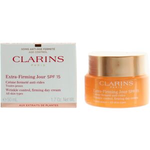 Clarins Extra Firming Day Cream 50ml Spf15 Anti Aging Moisturiser Clarins Extra Firming Day Cream 50ml Spf15 Anti Aging Moisturiser