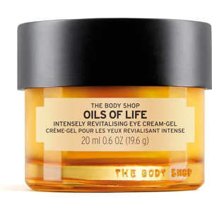 The Body Shop Oils Of Life Eye Cream Gel (1x 20ml), Brightening Eye Cream For Dark Circles, Hy The Body Shop Oils Of Life Eye Cream Gel (1x 20ml), Brightening Eye Cream For Dark Circles, Hy