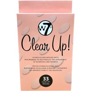 4 × W7 London Clear Up! Blemish Stickers - 33 Patches 4 × W7 London Clear Up! Blemish Stickers - 33 Patches