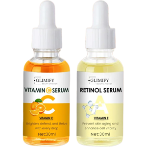 Does Not Apply Brightening Vitamin C Serum & Retinol Set – Hydrating Skincare With Hyaluronic A Does Not Apply Brightening Vitamin C Serum & Retinol Set – Hydrating Skincare With Hyaluronic A