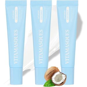 Vitamasques Overnight Lip Mask - Hydrating Coconut Flavor Lip Balm Moisturizer Vitamasques Overnight Lip Mask - Hydrating Coconut Flavor Lip Balm Moisturizer