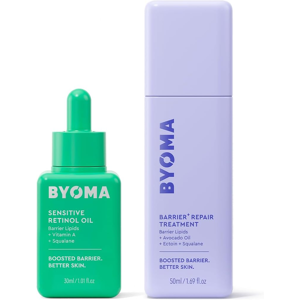 Byoma Sensitive Retinol Oil (30ml) + Barrier+ Repair Treatment (50ml) Bundle Byoma Sensitive Retinol Oil (30ml) + Barrier+ Repair Treatment (50ml) Bundle