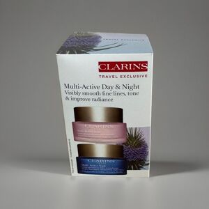 Clarins Multi Active Partners Set - Hydrating All Skin Types, Day & Night Creams Clarins Multi Active Partners Set - Hydrating All Skin Types, Day & Night Creams