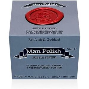 Man Polish Subtle Tinted - Premium Gradual Self Tanning Face Moisturiser For Me Man Polish Subtle Tinted - Premium Gradual Self Tanning Face Moisturiser For Me