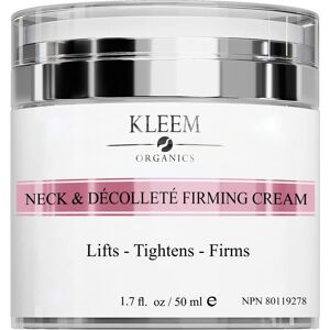 Kleem Organics Neck Firming Cream With Peptides & Retinol - Anti Aging Skin Tightening Cream T Kleem Organics Neck Firming Cream With Peptides & Retinol - Anti Aging Skin Tightening Cream T