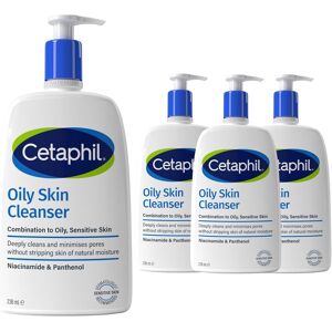 Cetaphil Oily Skin Cleanser, Face Wash, For Combination To Oily Sensitive Skin, Cetaphil Oily Skin Cleanser, Face Wash, For Combination To Oily Sensitive Skin,