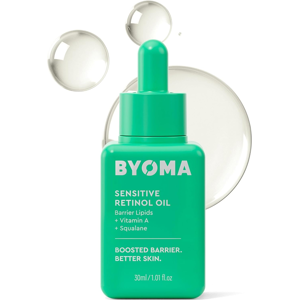 Byoma Sensitive Retinol Oil (30ml) Face Oil With Retinol, Squalane And Vitamin A - For Byoma Sensitive Retinol Oil (30ml) Face Oil With Retinol, Squalane And Vitamin A - For