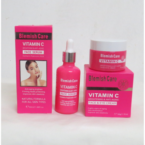 Care+ Blemish Care Vitamin C Brightening & Anti-Aging Face Cream + Face Serum Combo Care+ Blemish Care Vitamin C Brightening & Anti-Aging Face Cream + Face Serum Combo