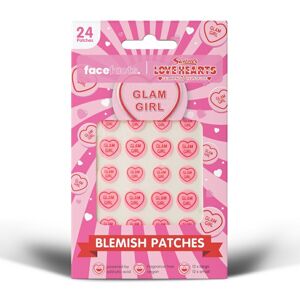 9 × Face Facts Swizzels Love Hearts Glam Girl Blemish Patches Vegan - 24 Patches 9 × Face Facts Swizzels Love Hearts Glam Girl Blemish Patches Vegan - 24 Patches