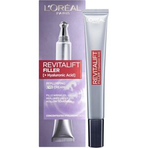 L'Oreal Paris L’oréal Paris Revitalift Filler Replumping Anti-Ageing Eye Cream, Targets... L'Oreal Paris L’oréal Paris Revitalift Filler Replumping Anti-Ageing Eye Cream, Targets...