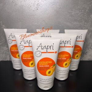 6 X 150ml Aapri Face Scrub Exfoliating Apricot Facial Scrub Original 6 X 150ml Aapri Face Scrub Exfoliating Apricot Facial Scrub Original