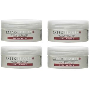 Kaeso Beauty Rebalancing Facial Exfoliator Mallow & Coconut Oil 95ml Pack Of 4 Kaeso Beauty Rebalancing Facial Exfoliator Mallow & Coconut Oil 95ml Pack Of 4