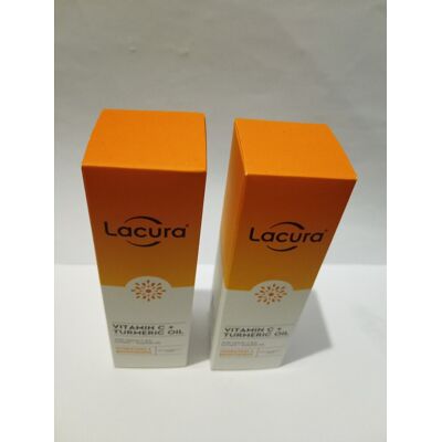 2 X Lacura Vitamin C & Turmeric Facial Oil 30ml Each 2 X Lacura Vitamin C & Turmeric Facial Oil 30ml Each