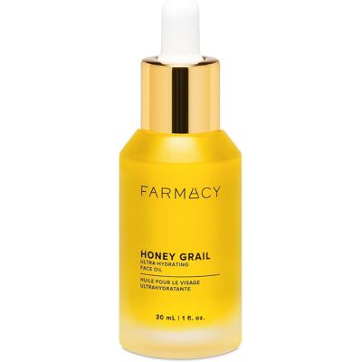 Farmacy Honey Grail Hydrating Face Oil Moisturizer For Dry Skin, Fine Lines & W Farmacy Honey Grail Hydrating Face Oil Moisturizer For Dry Skin, Fine Lines & W