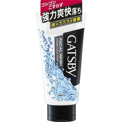 Mandom Gatsby Facial Wash Strong Clear Foam (130g) Men'S Cleanser Mandom Gatsby Facial Wash Strong Clear Foam (130g) Men'S Cleanser