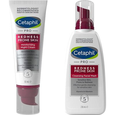 Cetaphil Pro Night Cream, 50ml, Moisturiser For Sensitive & Redness Prone Skin, Cetaphil Pro Night Cream, 50ml, Moisturiser For Sensitive & Redness Prone Skin,