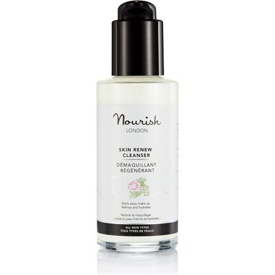 Nourish London Skin Renew Cleanser 100ml Argan & Jojoba Oils 100% Vegan R Nourish London Skin Renew Cleanser 100ml Argan & Jojoba Oils 100% Vegan R