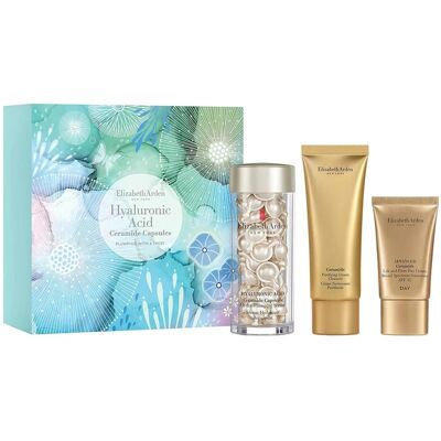 Elisabeth Arden Hyaluronic Acid Ceramide Capsules + Cream + Cleanser (3pcs Set) Elisabeth Arden Hyaluronic Acid Ceramide Capsules + Cream + Cleanser (3pcs Set)