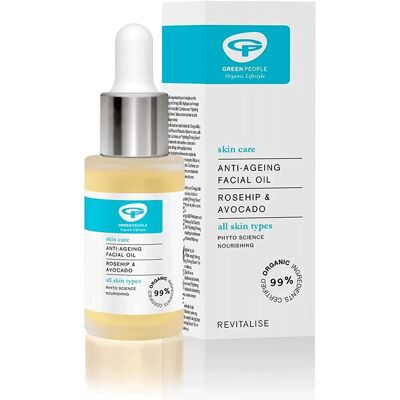 Green People Anti-Ageing Facial Oil 30ml Natural & Organic Face Oil Rejuven Green People Anti-Ageing Facial Oil 30ml Natural & Organic Face Oil Rejuven