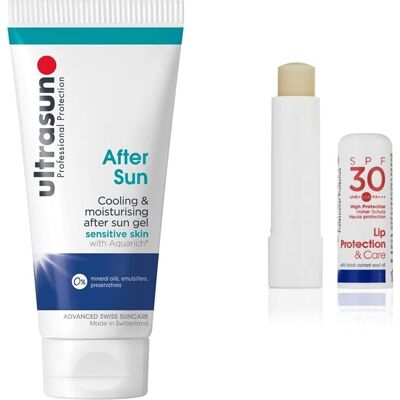 Ultrasun Aftersun 100 Ml & Ultra Lip Protection Spf30, 4.8 G Ultrasun Aftersun 100 Ml & Ultra Lip Protection Spf30, 4.8 G