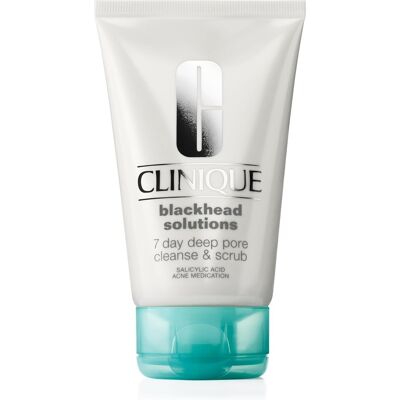 Clinique Blackhead Solutions 7 Day Deep Pore Cleanse & Scrub, Daily Face Cleans Clinique Blackhead Solutions 7 Day Deep Pore Cleanse & Scrub, Daily Face Cleans
