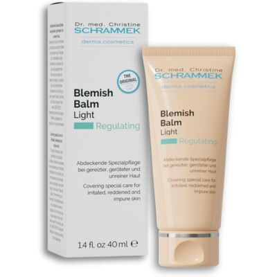 Schrammek Blemish Balm Light (1.4 Fl Oz) - Covering Special Care For Irritated, Reddened Schrammek Blemish Balm Light (1.4 Fl Oz) - Covering Special Care For Irritated, Reddened