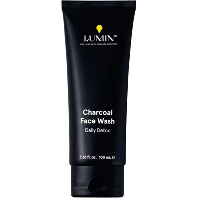 Lumin Charcoal Face Wash Daily Detox, Purifying Cleanser For Men With Charcoal, Lumin Charcoal Face Wash Daily Detox, Purifying Cleanser For Men With Charcoal,