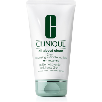 Clinique All About Clean 2-In-1 Cleansing + Exfoliating Jelly, Face Cleanser & Exfoliator Clinique All About Clean 2-In-1 Cleansing + Exfoliating Jelly, Face Cleanser & Exfoliator