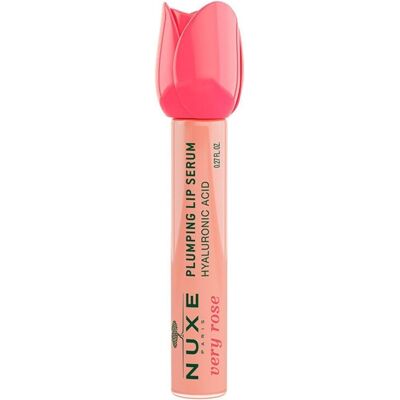 Nuxe Very Rose Plumping Lip Serum 10ml, Hydrating & Volumising Lip Care, With N Nuxe Very Rose Plumping Lip Serum 10ml, Hydrating & Volumising Lip Care, With N