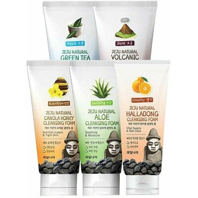 Gwailnara Jeju Nature'S Cleansing Foam 120g (5 Types Set) / K-Beauty Gwailnara Jeju Nature'S Cleansing Foam 120g (5 Types Set) / K-Beauty